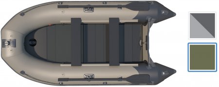 Лодка ПВХ Sport Line 390 AL Badger  |  Алюминиевый пайол