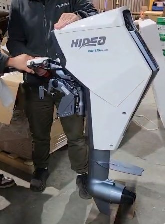 Электромотор транцевый HIDEA ELECTRO BE-1.5 Plus